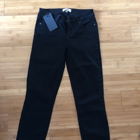PAIGE Denim - Paige Black Verdugo Crop. Size 26. Soft Denim. NWT
